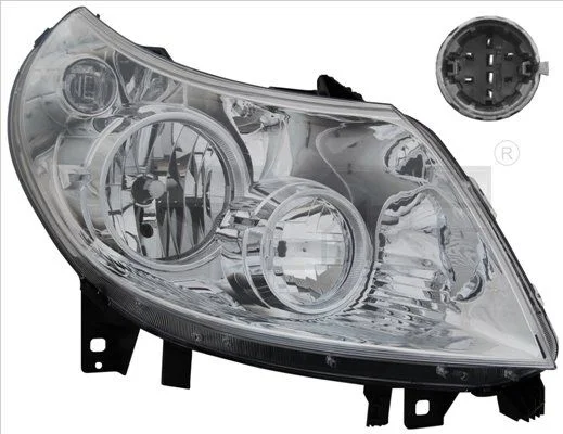 Headlight TYC 20-11334-15-2