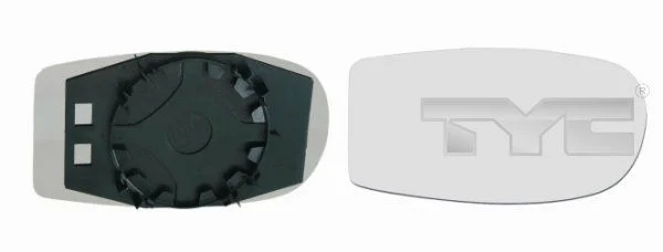 Mirror Glass, exterior mirror TYC 309-0023-1