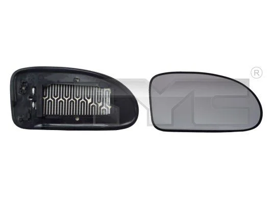 Mirror Glass, exterior mirror TYC 310-0032-1