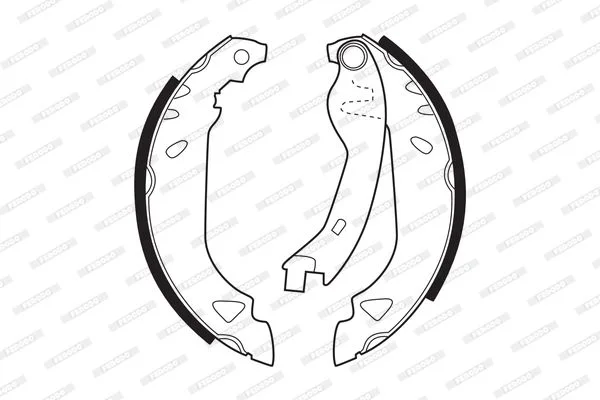Brake Shoe Set FERODO FSB263