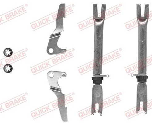 Reguliatorių komplektas, būgninis stabdys QUICK BRAKE 102 53 008
