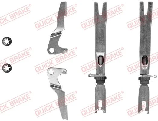 Reguliatorių komplektas, būgninis stabdys QUICK BRAKE 102 53 010