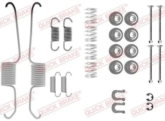 Sada príslušenstva, brzdové čeľuste QUICK BRAKE 105-0003