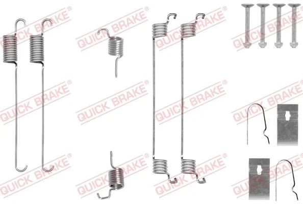 Sada príslušenstva, brzdové čeľuste QUICK BRAKE 105-0007
