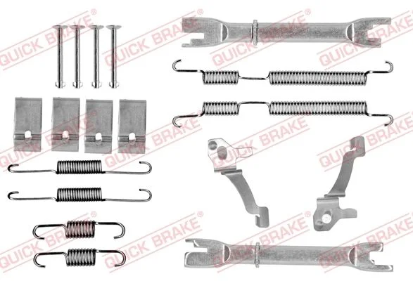 Sada príslušenstva, brzdové čeľuste QUICK BRAKE 105-0017S