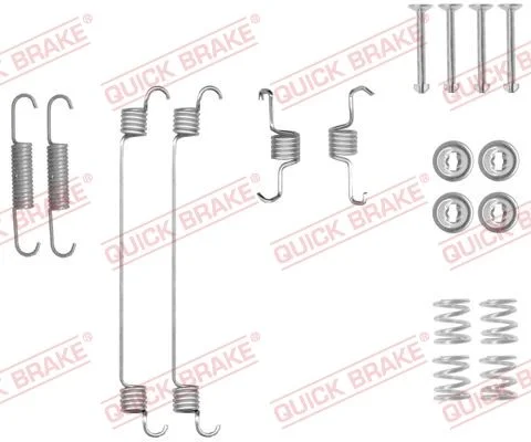 Accessory Kit, brake shoes QUICK BRAKE 105-0018