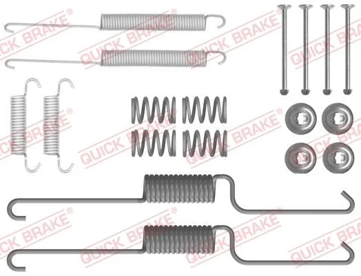 Accessory Kit, brake shoes QUICK BRAKE 105-0026X-02