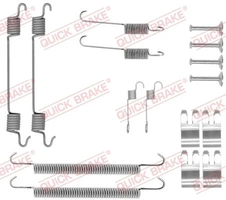 Accessory Kit, brake shoes QUICK BRAKE 105-0029