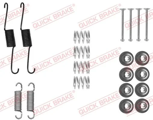 Sada príslušenstva, brzdové čeľuste QUICK BRAKE 105-0031