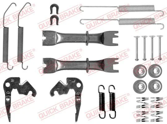 Sada príslušenstva, brzdové čeľuste QUICK BRAKE 105-0033S