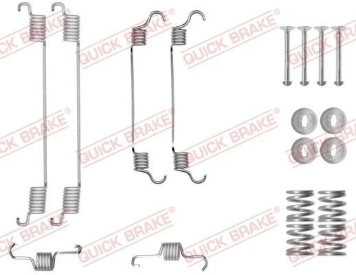 Sada príslušenstva, brzdové čeľuste QUICK BRAKE 105-0034