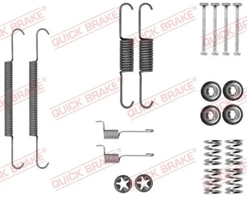 Accessory Kit, parking brake shoes QUICK BRAKE 105-0037
