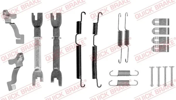 Sada príslušenstva, brzdové čeľuste QUICK BRAKE 105-0045S