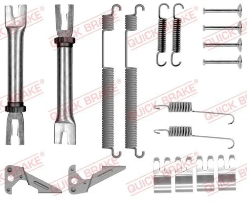 Sada príslušenstva, brzdové čeľuste QUICK BRAKE 105-0053S