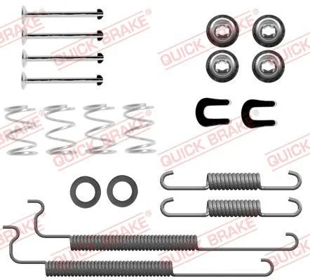 Priedų komplektas, stabdžių trinkelės QUICK BRAKE 105-0055