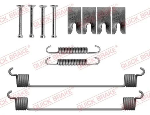 Sada príslušenstva, brzdové čeľuste QUICK BRAKE 105-0056