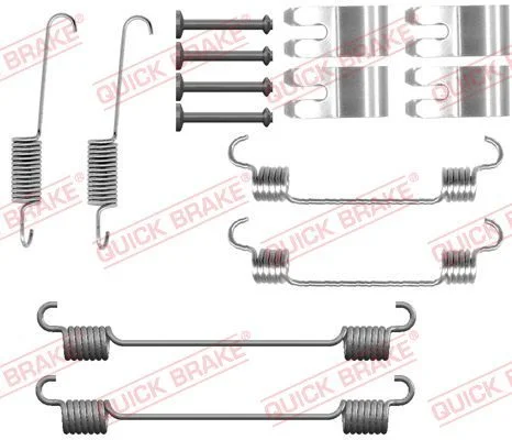 Sada príslušenstva, brzdové čeľuste QUICK BRAKE 105-0076