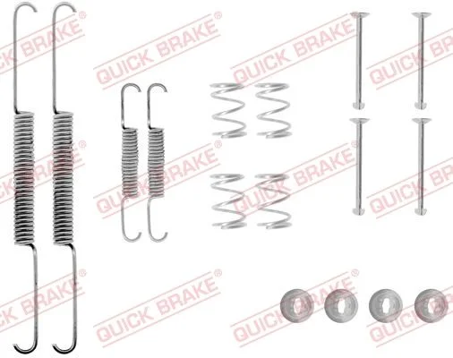 Sada príslušenstva, brzdové čeľuste QUICK BRAKE 105-0507