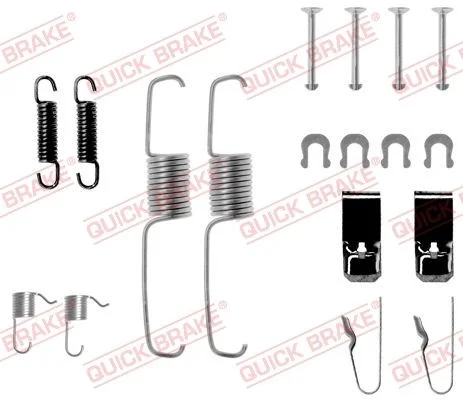 Accessory Kit, brake shoes QUICK BRAKE 105-0534
