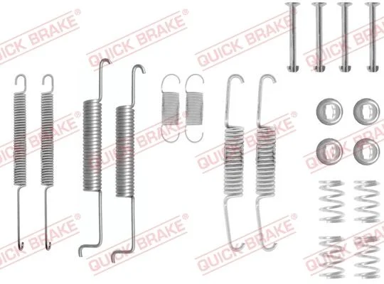 Sada príslušenstva, brzdové čeľuste QUICK BRAKE 105-0597