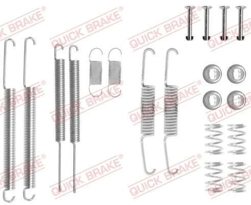 Sada príslušenstva, brzdové čeľuste QUICK BRAKE 105-0598