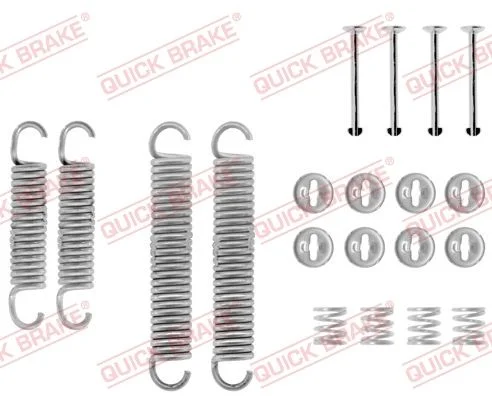 Priedų komplektas, stabdžių trinkelės QUICK BRAKE 105-0601
