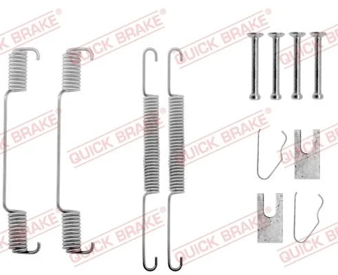 Sada príslušenstva, brzdové čeľuste QUICK BRAKE 105-0608