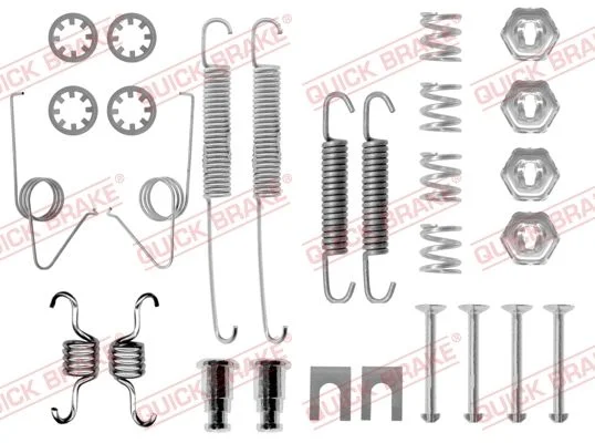 Sada príslušenstva, brzdové čeľuste QUICK BRAKE 105-0614