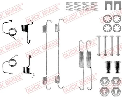 Accessory Kit, brake shoes QUICK BRAKE 105-0617
