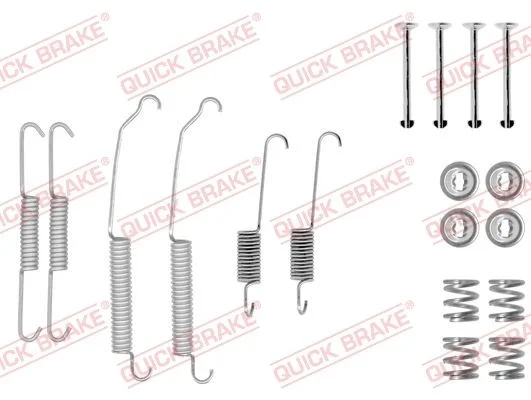 Sada príslušenstva, brzdové čeľuste QUICK BRAKE 105-0618