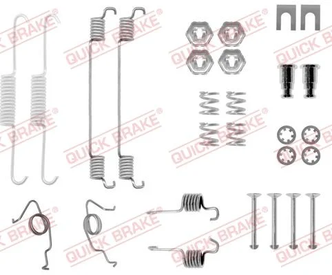 Sada príslušenstva, brzdové čeľuste QUICK BRAKE 105-0626