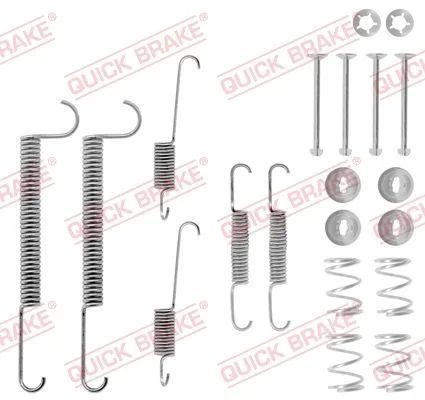 Sada príslušenstva, brzdové čeľuste QUICK BRAKE 105-0630
