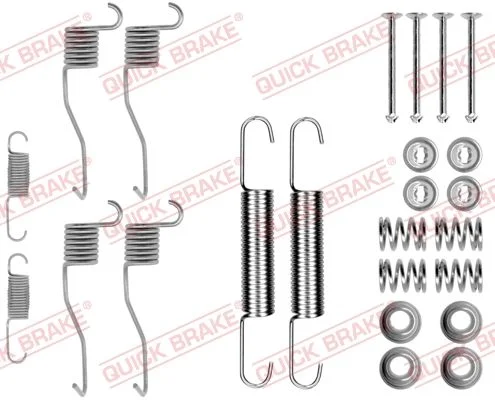 Sada príslušenstva, brzdové čeľuste QUICK BRAKE 105-0639R