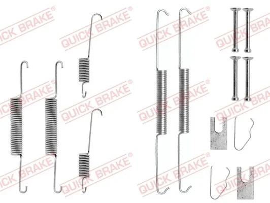 Accessory Kit, brake shoes QUICK BRAKE 105-0645