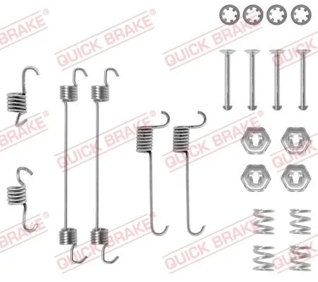 Accessory Kit, brake shoes QUICK BRAKE 105-0650