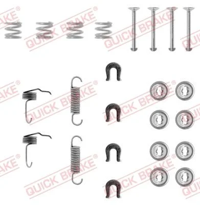 Sada príslušenstva, brzdové čeľuste QUICK BRAKE 105-0655