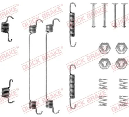 Accessory Kit, brake shoes QUICK BRAKE 105-0657