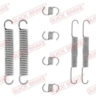 Priedų komplektas, stabdžių trinkelės QUICK BRAKE 105-0662