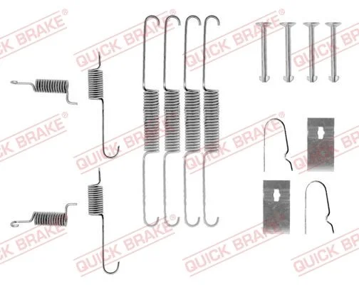 Sada príslušenstva, brzdové čeľuste QUICK BRAKE 105-0663