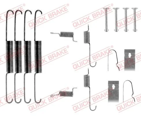 Accessory Kit, brake shoes QUICK BRAKE 105-0664