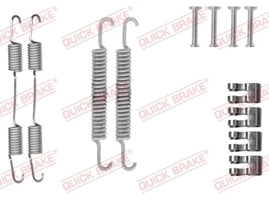 Sada príslušenstva, brzdové čeľuste QUICK BRAKE 105-0666