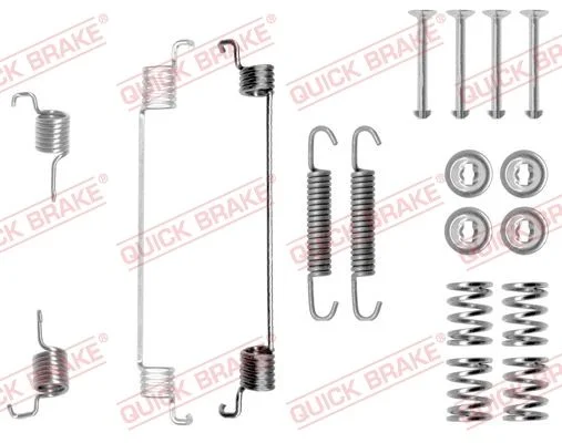 Sada príslušenstva, brzdové čeľuste QUICK BRAKE 105-0672