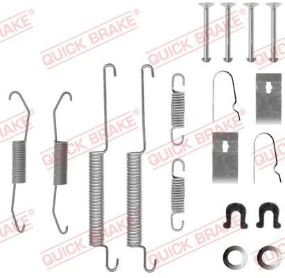 Accessory Kit, brake shoes QUICK BRAKE 105-0679