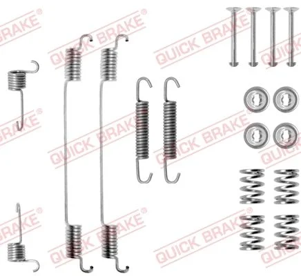 Sada príslušenstva, brzdové čeľuste QUICK BRAKE 105-0682