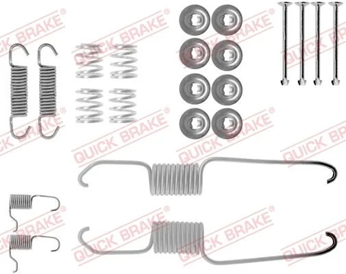 Sada príslušenstva, brzdové čeľuste QUICK BRAKE 105-0685