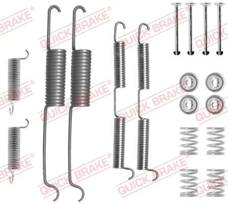 Sada príslušenstva, brzdové čeľuste QUICK BRAKE 105-0687