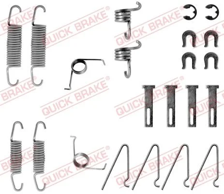 Sada príslušenstva, brzdové čeľuste QUICK BRAKE 105-0703