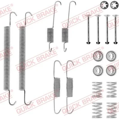 Priedų komplektas, stabdžių trinkelės QUICK BRAKE 105-0707