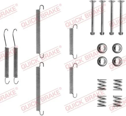 Accessory Kit, parking brake shoes QUICK BRAKE 105-0713