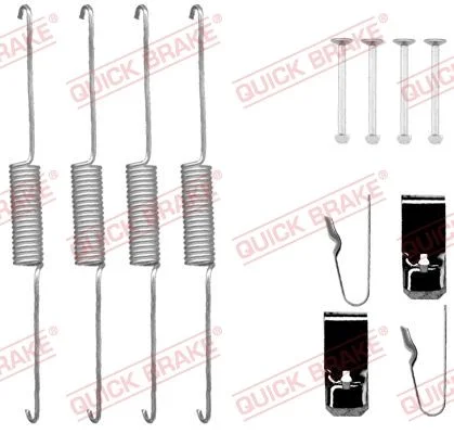 Accessory Kit, brake shoes QUICK BRAKE 105-0725